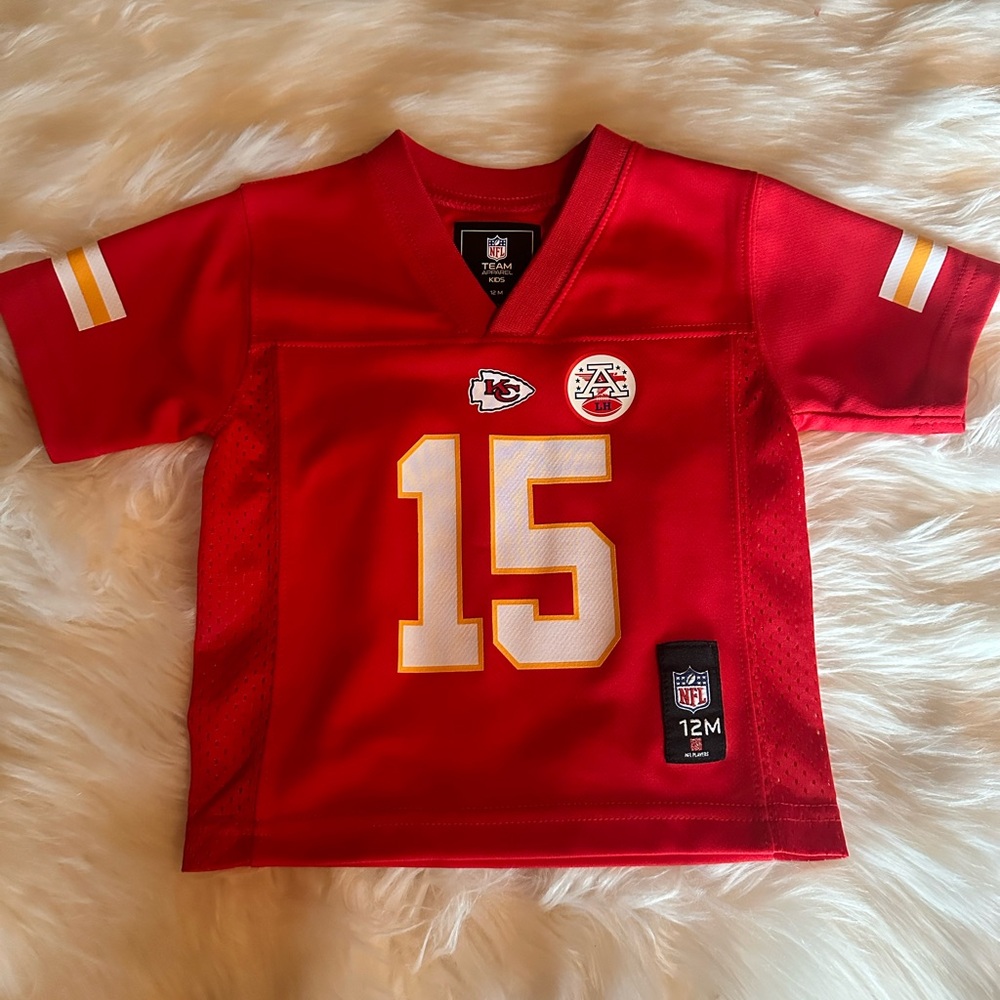 KC Chiefs Mahomes Jersey 12M